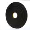 3M Vinyl Foam Tape 4508, Black, 1/2 In X 36 Yd, 125 Mil 7000047496